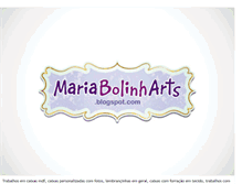 Tablet Screenshot of mariabolinharts.blogspot.com