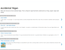 Tablet Screenshot of accidentalvegan.blogspot.com