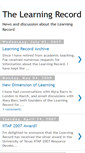 Mobile Screenshot of learningrecord.blogspot.com