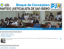 Tablet Screenshot of concejalespjsanisidro.blogspot.com