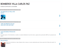 Tablet Screenshot of bomberosvillacarlospaz.blogspot.com