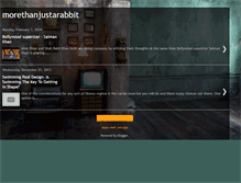 Tablet Screenshot of morethanjustarabbit.blogspot.com