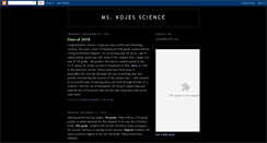 Desktop Screenshot of 390science8.blogspot.com