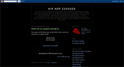Desktop Screenshot of hiphopexposed.blogspot.com