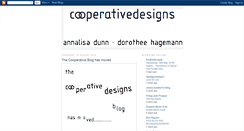 Desktop Screenshot of cooperative-designs.blogspot.com