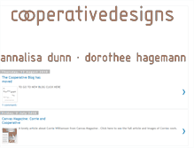 Tablet Screenshot of cooperative-designs.blogspot.com