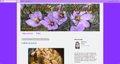 Desktop Screenshot of alacenamiguelitas.blogspot.com