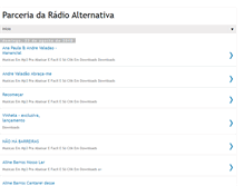 Tablet Screenshot of parceriadaradioalternativa.blogspot.com