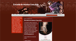 Desktop Screenshot of musicacasaarte.blogspot.com