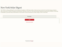 Tablet Screenshot of newyorksolardigest.blogspot.com