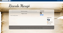 Desktop Screenshot of fotograforicardomarajo.blogspot.com