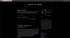 Desktop Screenshot of mazzz-in-leeds.blogspot.com