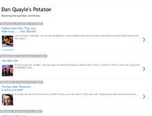 Tablet Screenshot of danquaylespotatoe.blogspot.com