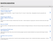 Tablet Screenshot of marikamarini.blogspot.com