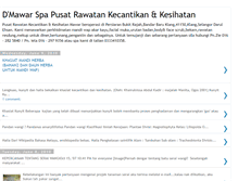 Tablet Screenshot of mawarspa.blogspot.com