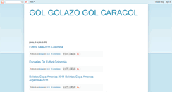 Desktop Screenshot of golcaracol-colombia.blogspot.com