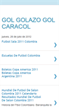 Mobile Screenshot of golcaracol-colombia.blogspot.com