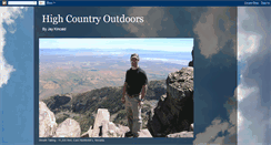 Desktop Screenshot of highcountryoutdoors.blogspot.com