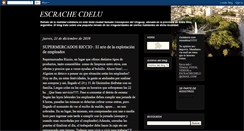 Desktop Screenshot of escrachecdelu.blogspot.com