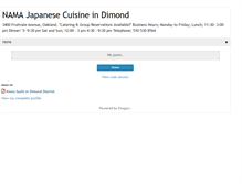 Tablet Screenshot of namadimond.blogspot.com