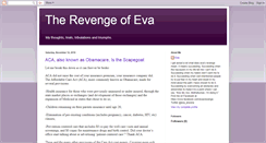 Desktop Screenshot of evasrevenge.blogspot.com