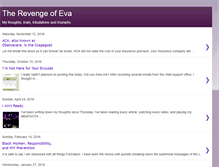 Tablet Screenshot of evasrevenge.blogspot.com