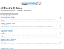 Tablet Screenshot of mibitacoradebuceo.blogspot.com