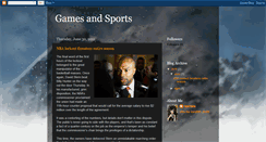 Desktop Screenshot of gamessports-1.blogspot.com