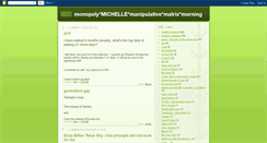 Desktop Screenshot of michellexing.blogspot.com