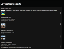 Tablet Screenshot of loveextremesports.blogspot.com