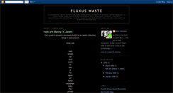 Desktop Screenshot of fluxus-waste.blogspot.com