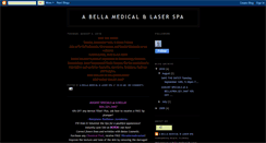 Desktop Screenshot of abellamedicalspa.blogspot.com