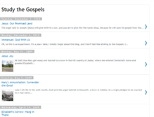 Tablet Screenshot of emilyjamison-studygospels.blogspot.com