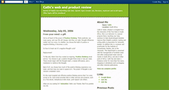 Desktop Screenshot of cathe-reviews.blogspot.com