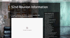 Desktop Screenshot of 52ndreunioninformation.blogspot.com