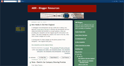 Desktop Screenshot of mccainbloggerresources.blogspot.com
