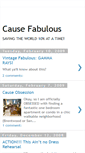 Mobile Screenshot of causefabulous.blogspot.com