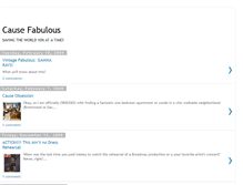 Tablet Screenshot of causefabulous.blogspot.com