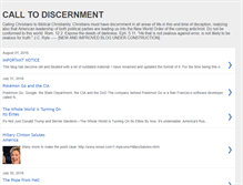 Tablet Screenshot of calltodiscernment.blogspot.com