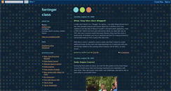 Desktop Screenshot of forringerclass.blogspot.com