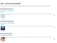 Tablet Screenshot of amiafrumfeminist.blogspot.com