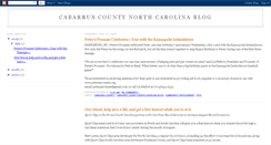 Desktop Screenshot of cabarrusnow.blogspot.com