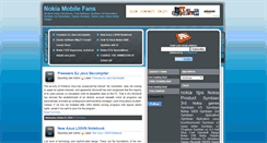 Desktop Screenshot of nokia4fanatics.blogspot.com