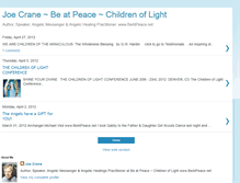Tablet Screenshot of joecrane-childrenoflight.blogspot.com