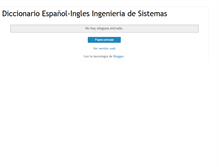 Tablet Screenshot of diccionario-sistemas-unefa.blogspot.com