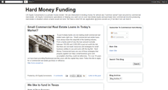 Desktop Screenshot of hardmoneyfunding.blogspot.com