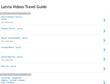 Tablet Screenshot of latviatravelvideo.blogspot.com