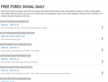 Tablet Screenshot of fxlivesignaldaily.blogspot.com