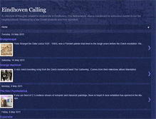 Tablet Screenshot of eindhoven-calling.blogspot.com