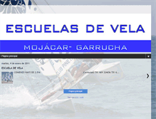 Tablet Screenshot of escuelavelagarrucha.blogspot.com